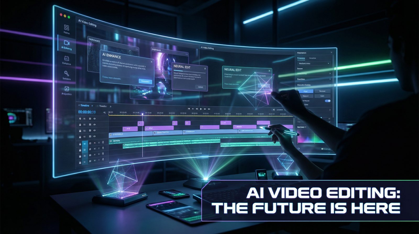 抖荫短视频 AI视频剪辑演示